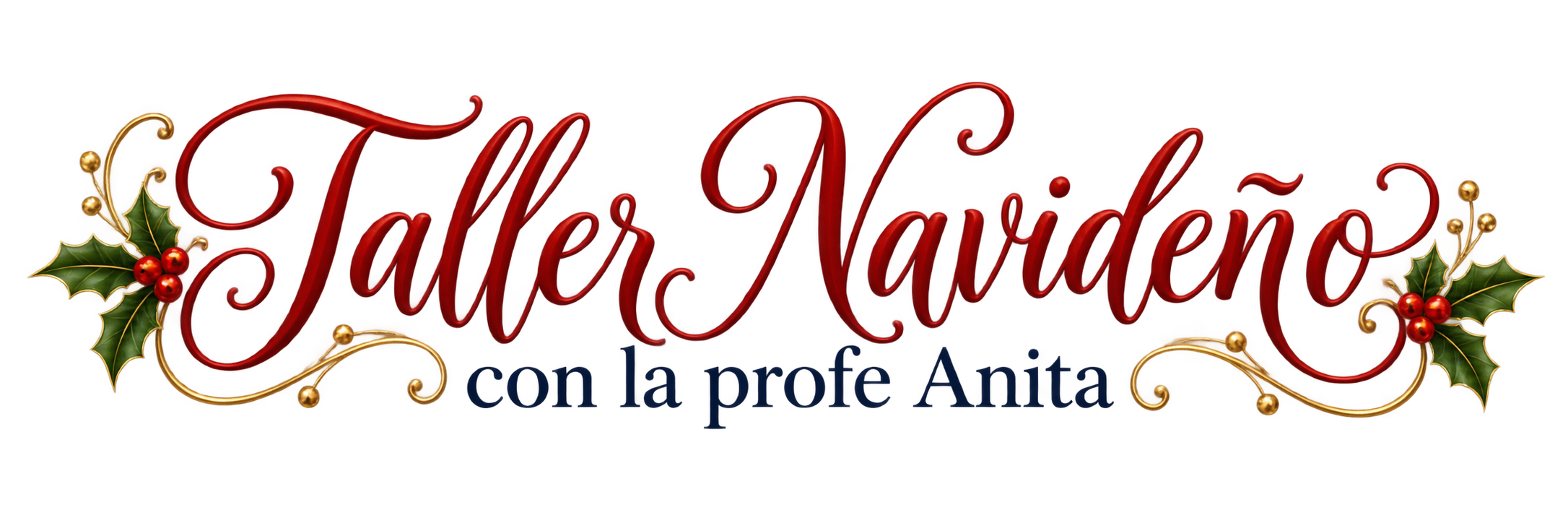 Taller Navideño con la profe Anita